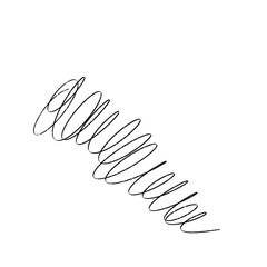 Black Doodle Scribble Hand Drawn