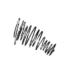 Black Doodle Scribble Hand Drawn