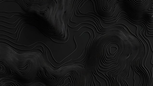 Abstract dark topographic relief