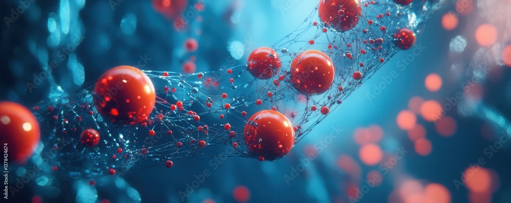 Poster abstract representation of molecular structures