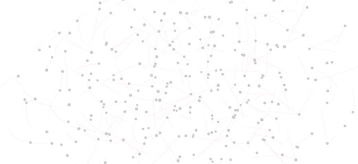 Abstract background with connected dots, network, technology, communication concept.