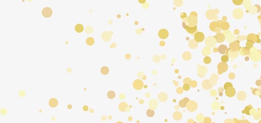 Abstract background with gold confetti. Perfect for celebrations!