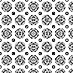 Background, black and white, circle, star, drawing