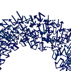 Green Arrows Frame Border Design