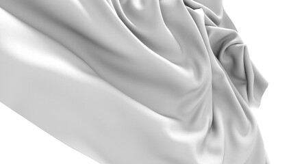White Fabric Abstract