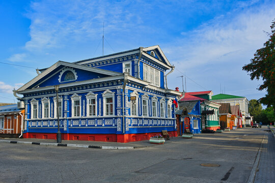 The Russian Samovar's Terem museum in Gorodets town, Nizhny Novgorod region of Russia