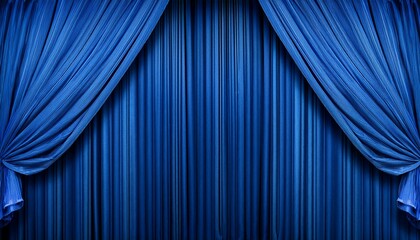 blue velvet curtain backdrop elegant drapery