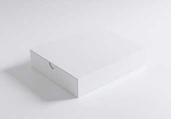 Naklejka premium A plain closed box with minimalistic design, perfect for packaging or presentation