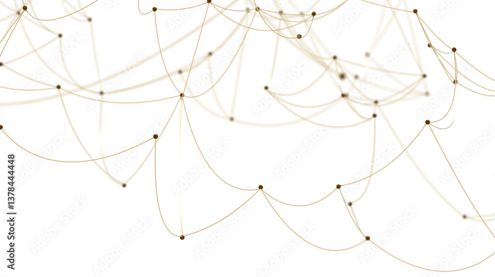 Poster abstract network connection background