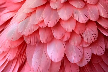 An artistic representation of romance through colorful feather patterns.