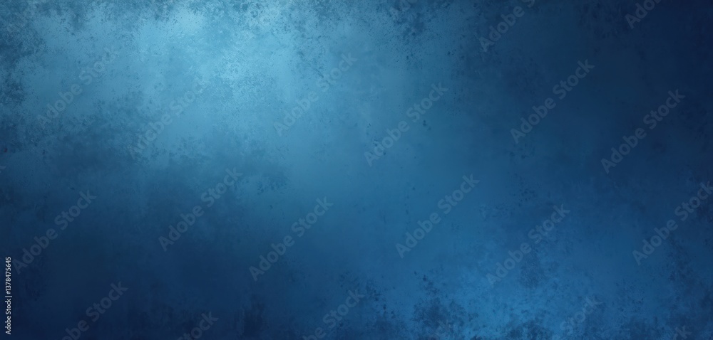 Poster grainy blue gradient background with noise texture. retro 80s 90s style backdrop. abstract banner de