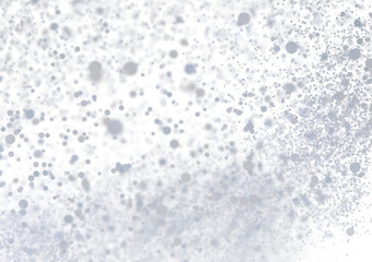 High-resolution image of abstract gray particles on a white background. Perfect for various designs.