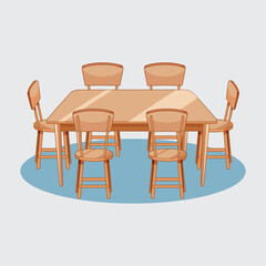chairs and table