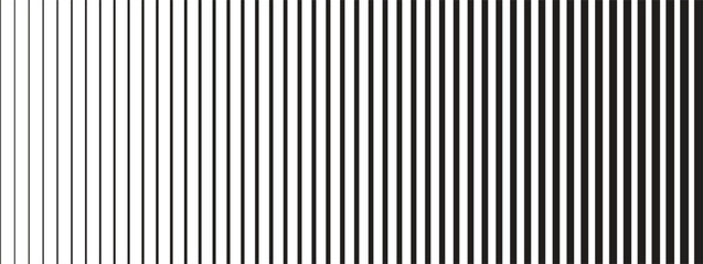 Obraz premium Black and white striped background
