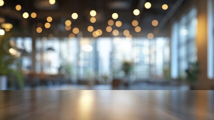 Blurred modern business office building for business background. Blur futuristic business office.	