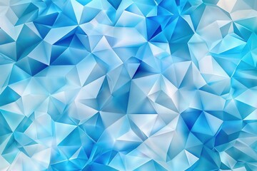 Fototapeta premium Polygonal triangle background blue backgrounds line.