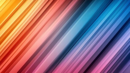 Abstract Colorful Diagonal Lines Background Pattern