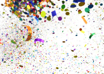 Colorful Confetti Explosion