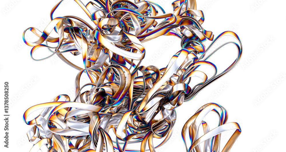 Aufkleber abstract colorful liquid swirl a symphony of color in motion