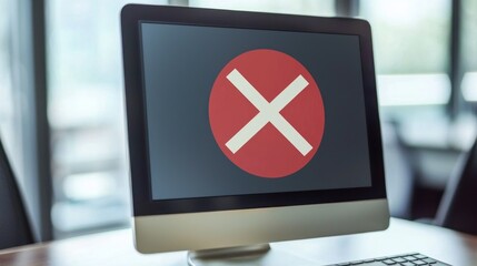 Digital screen showing a warning for explicit content in a web browser
