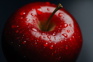 various types of apples, green, red, gold, clear and clean