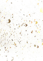 Golden Glitter Abstract