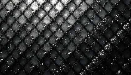 Repeating diamond motif in monochrome grayscale, geometric, clean, minimal