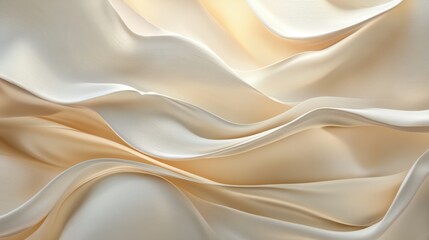 Abstract minimalist texture, smooth flowing waves, soft pastel tones, silky surface, natural lighting