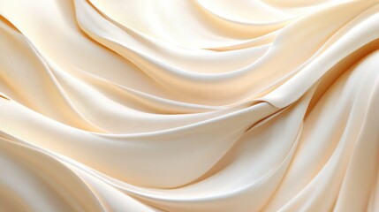 Abstract minimalist texture, smooth flowing waves, soft pastel tones, silky surface