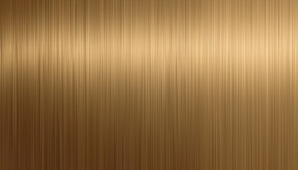 Brushed Shiny Brass Metal Sheet Bronze Plate Metallic Vertical Texture Background