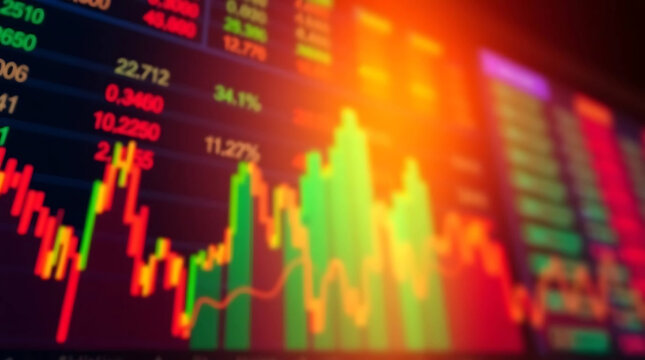 stock market chart