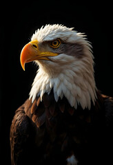 Fototapeta premium american bald eagle