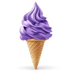 Purple ice cream cone (5)