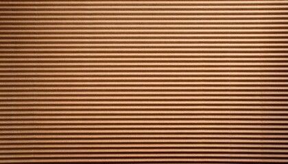 Striped Corrugated Cardboard Texture Kraft Brown Paperboard Carton Background