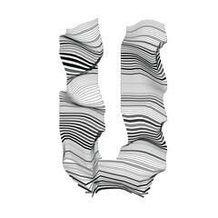 The Marble Glyphs Series I - Letter U