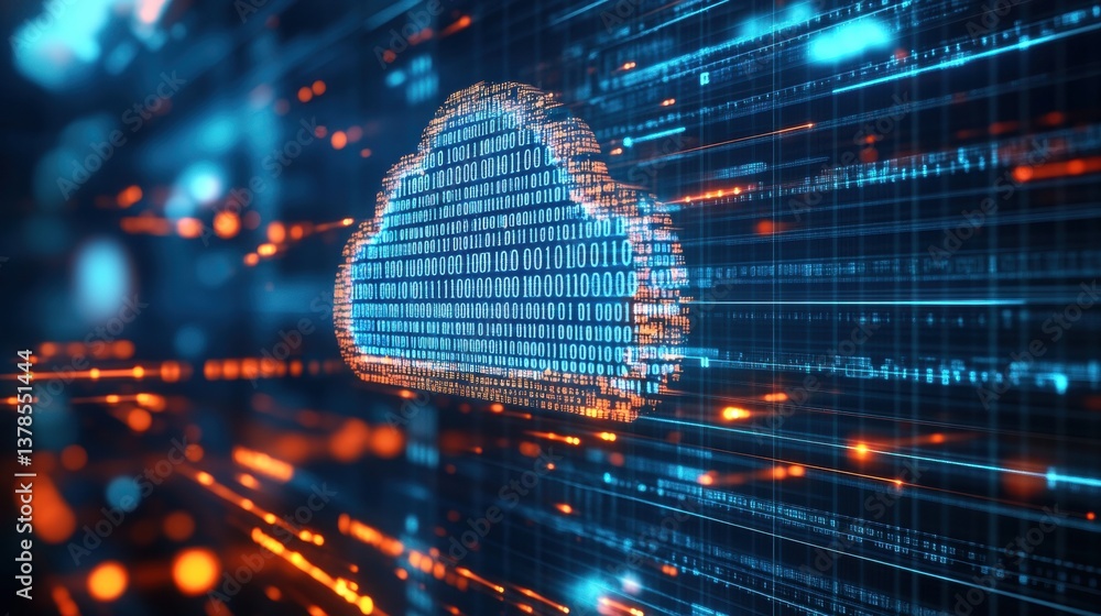 Poster cloud computing revolution advanced database management in future technology environments