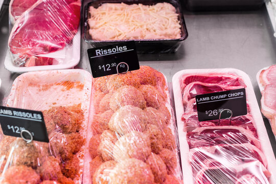 butcher shop, rissoles meat