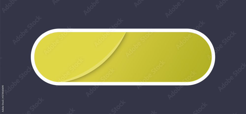 Poster lower third interface in gradient colors. video overlay element.