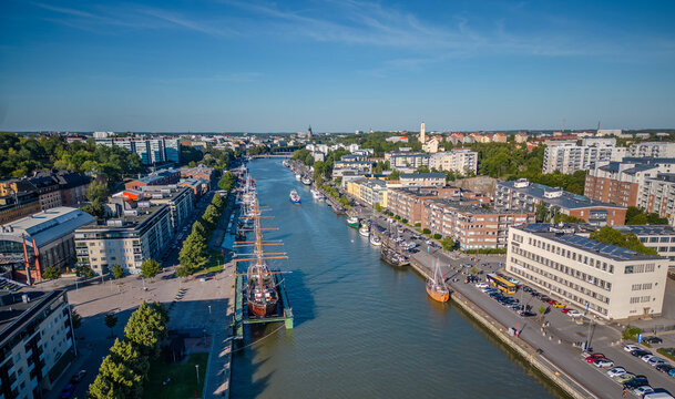 Vartiovuori Observatory (built in in 1819) and Turku Cathedral in Finland