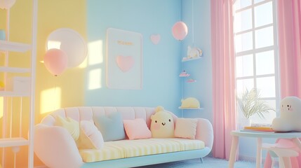Cute pastel background