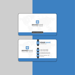 Creative and Minimal Business Card Template for Professionals