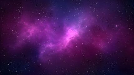 Fototapeta premium Abstract Galaxy Background with Pink and Blue Nebula with Scattered Stars in a Cosmic Space Scene