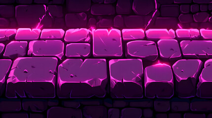 Abstract Purple Stone Wall Texture Background with Rough Surface Design and Decorative Architectural Structure for Graphic Element