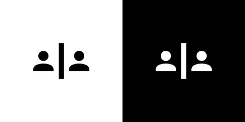 Social Distance Icon
