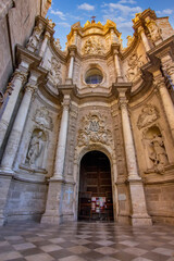 Exterior of the Valencia Cathedral, Spain
