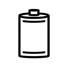 Fototapeta premium An illustration of a battery ready to provide power Simple and design conveys energy