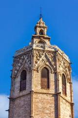 Tower of the Valencia Cathedral, Spain