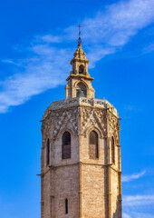 Tower of the Valencia Cathedral, Spain
