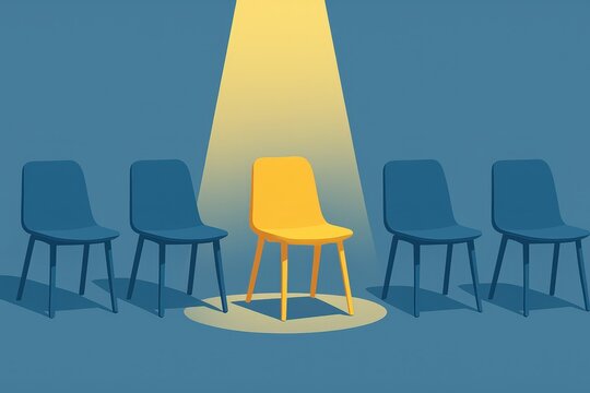 The Spotlight: A Visual Metaphor for Opportunity and Selection
