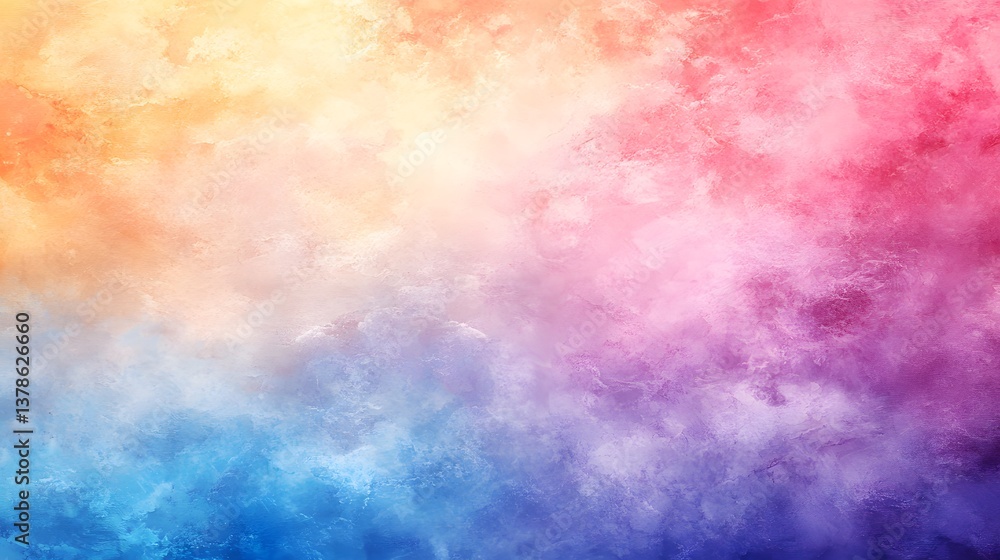 Aufkleber a beautiful abstract background displaying varying colors and cloudlike textures